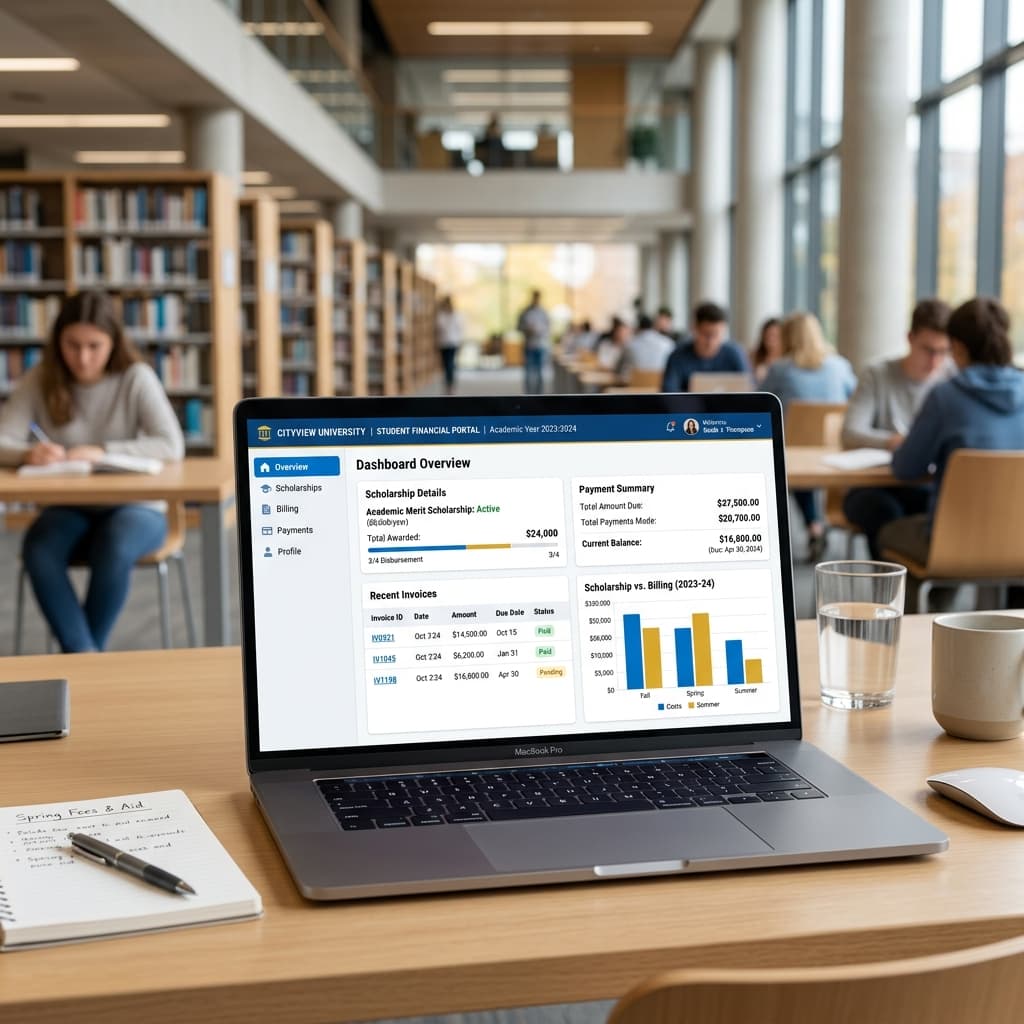 Financial Portal Update: Enhanced Scholarship & Fee Management